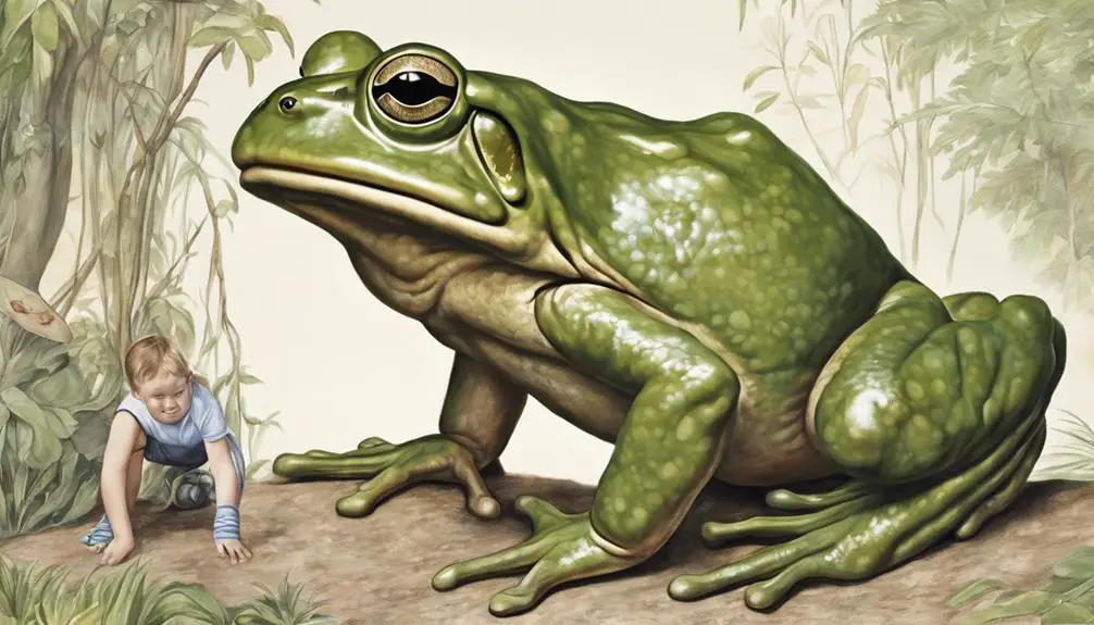 goliath frogs large amphibians