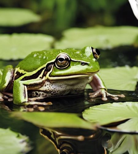 Can Pacific Tree Frogs Swim